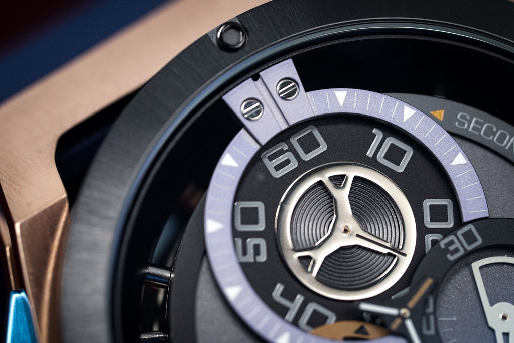 Mazzucato Reversible Watch RIM Rose Gold