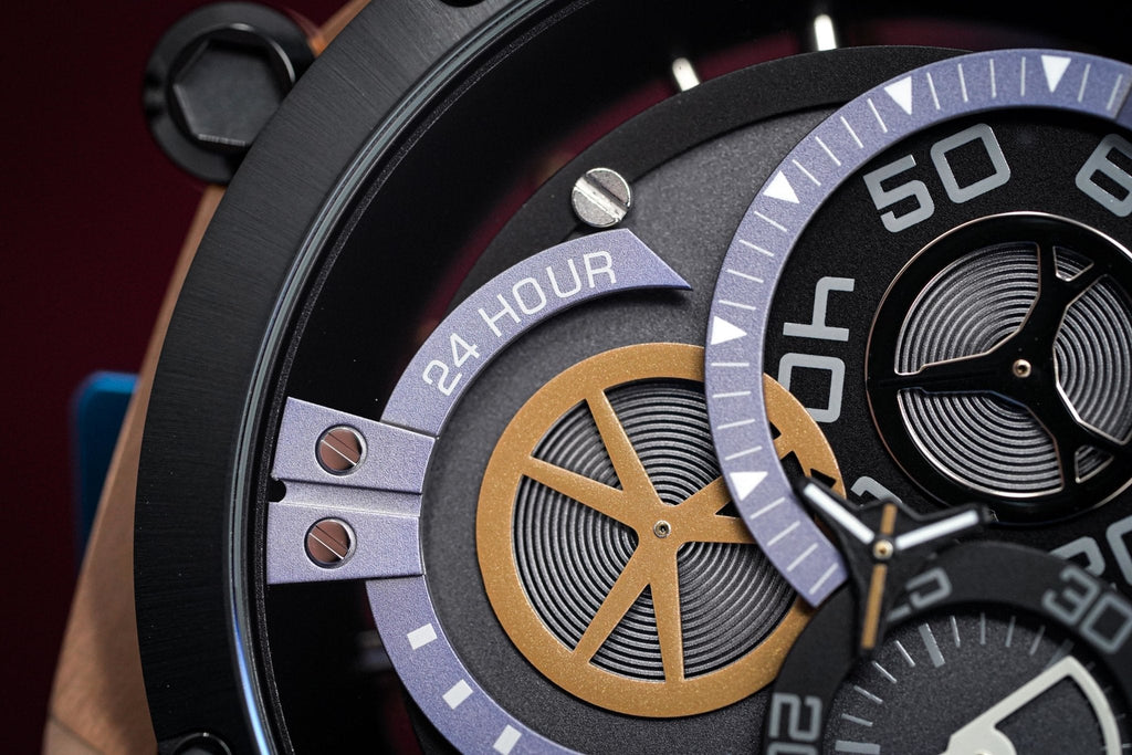 Mazzucato Reversible Watch RIM Rose Gold