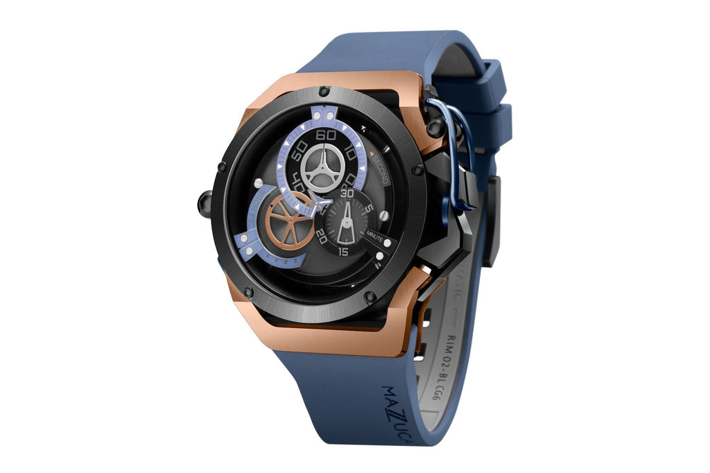 Mazzucato Reversible Watch RIM Rose Gold