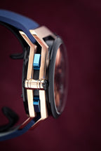 Mazzucato Reversible Watch RIM Rose Gold