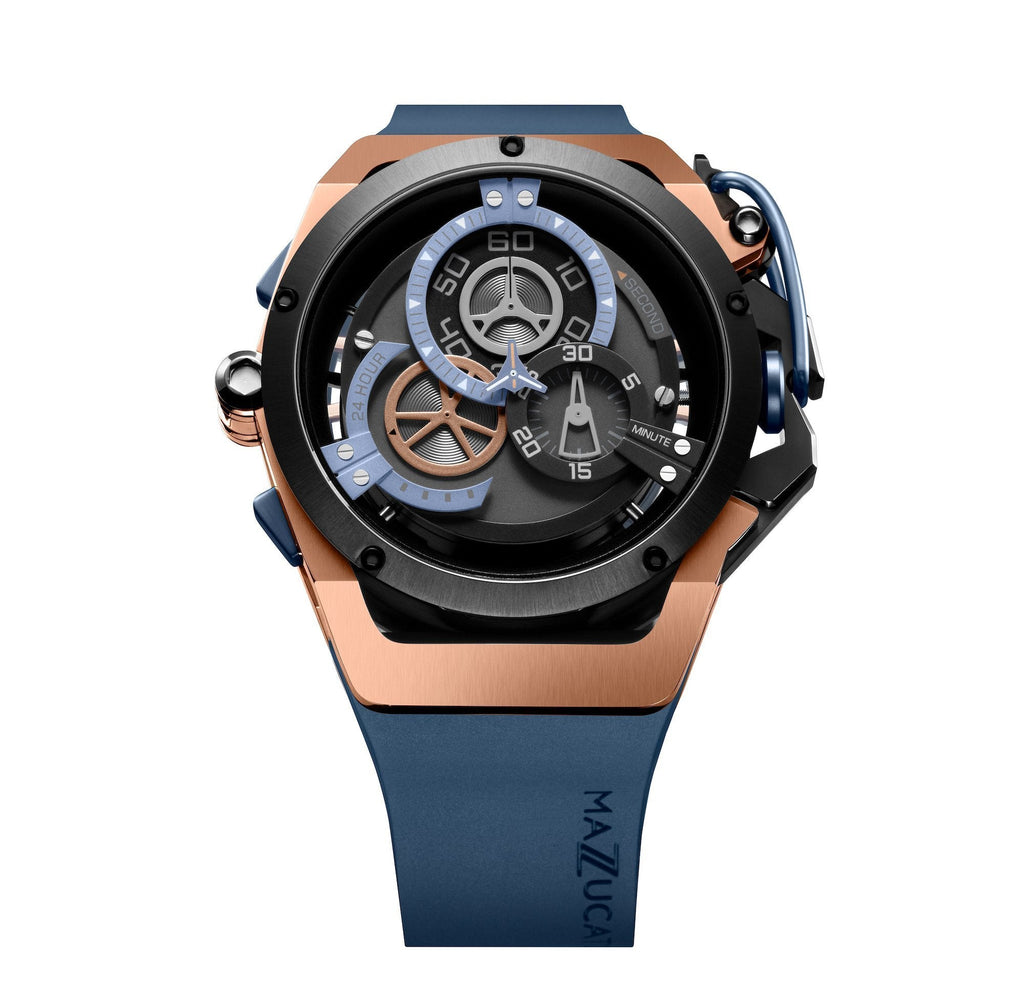 Mazzucato Reversible Watch RIM Rose Gold