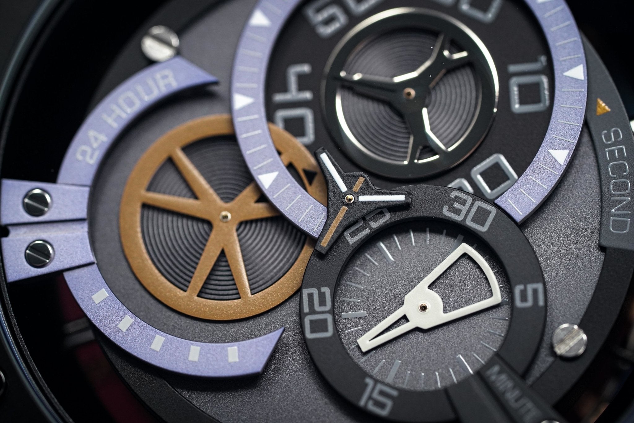 Mazzucato Reversible Watch RIM Rose Gold