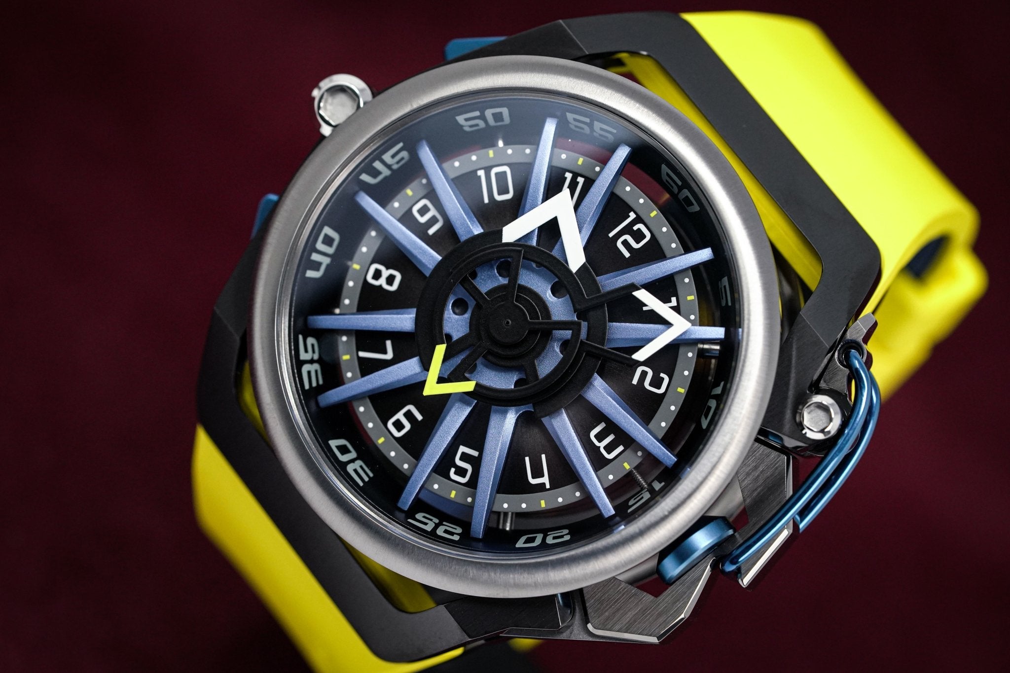 Mazzucato Reversible Watch RIM Yellow