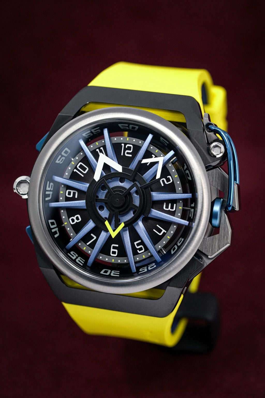 Mazzucato Reversible Watch RIM Yellow