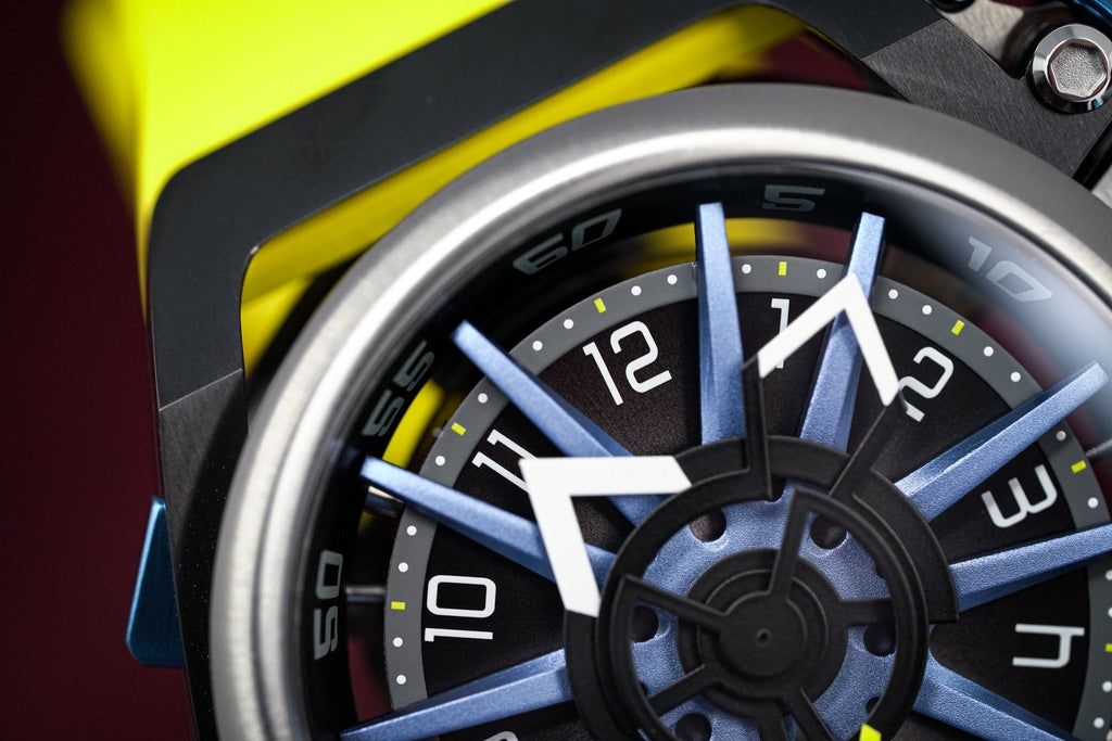 Mazzucato Reversible Watch RIM Yellow