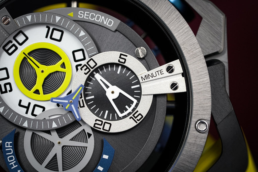 Mazzucato Reversible Watch RIM Yellow
