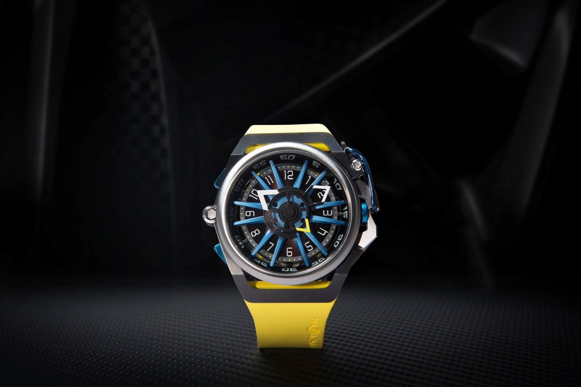 Mazzucato Reversible Watch RIM Yellow