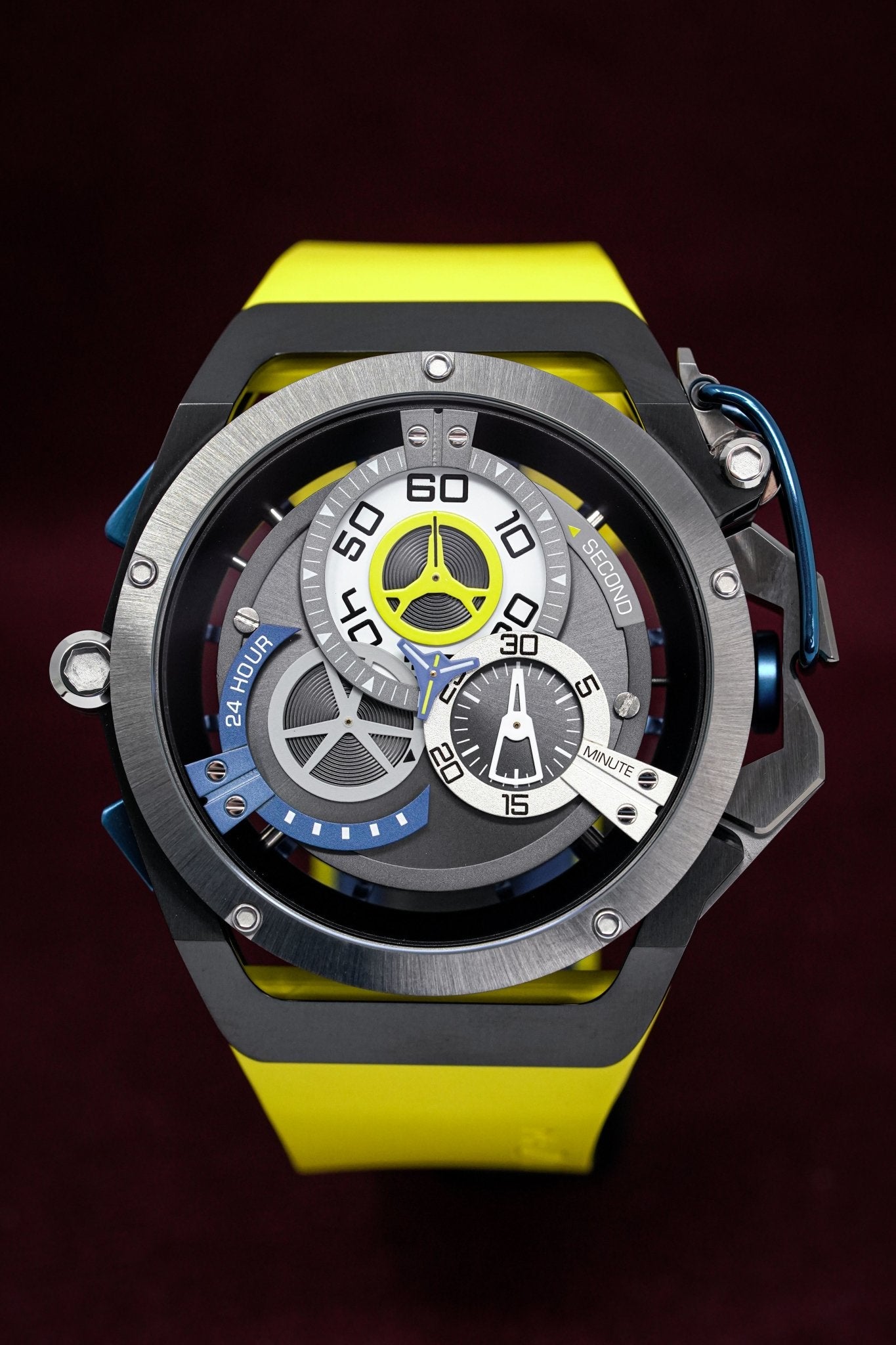 Mazzucato Reversible Watch RIM Yellow