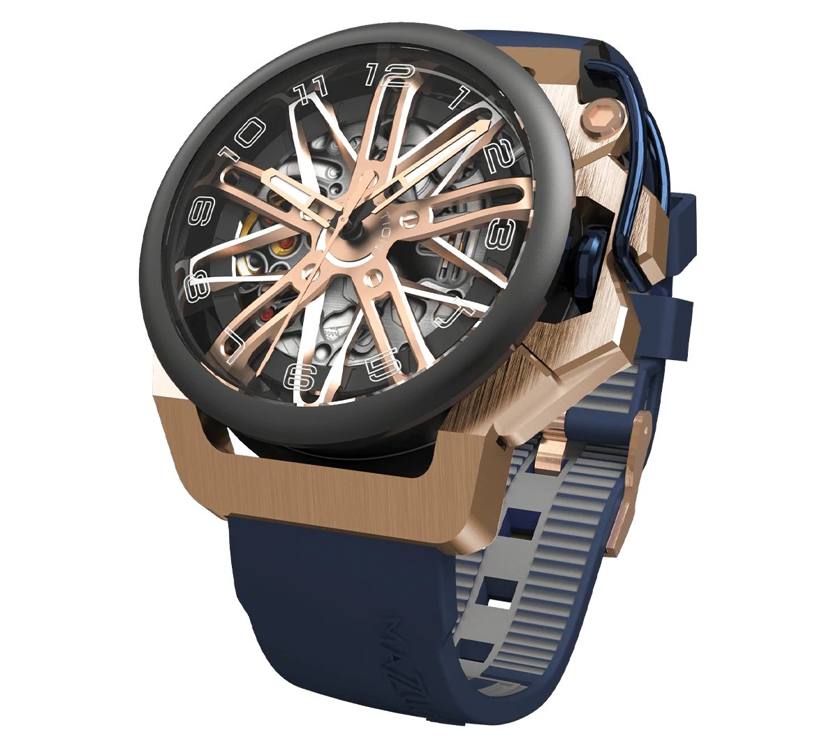Mazzucato Watch Automatic RIM GT Blue