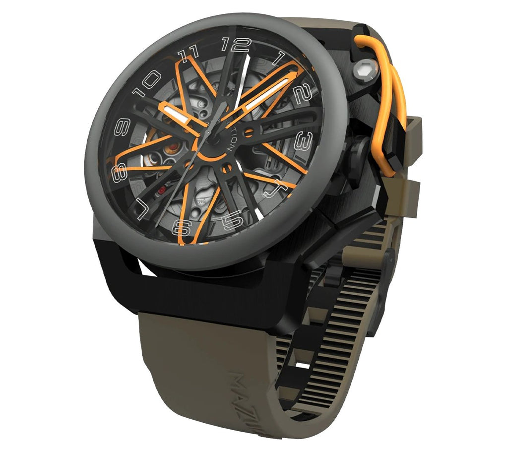 Mazzucato Watch Automatic RIM GT Orange