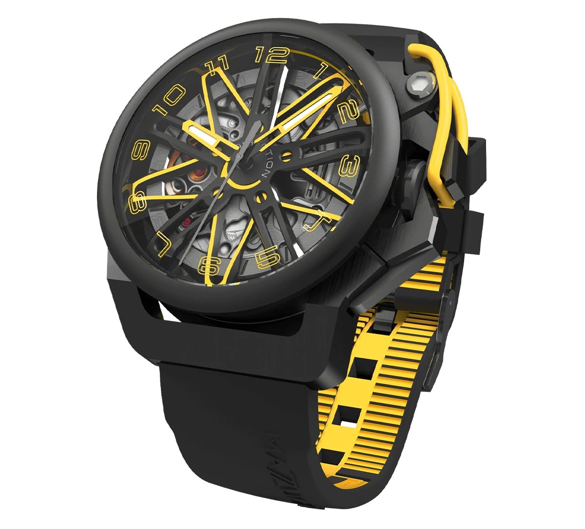 Mazzucato Watch Automatic RIM GT Yellow