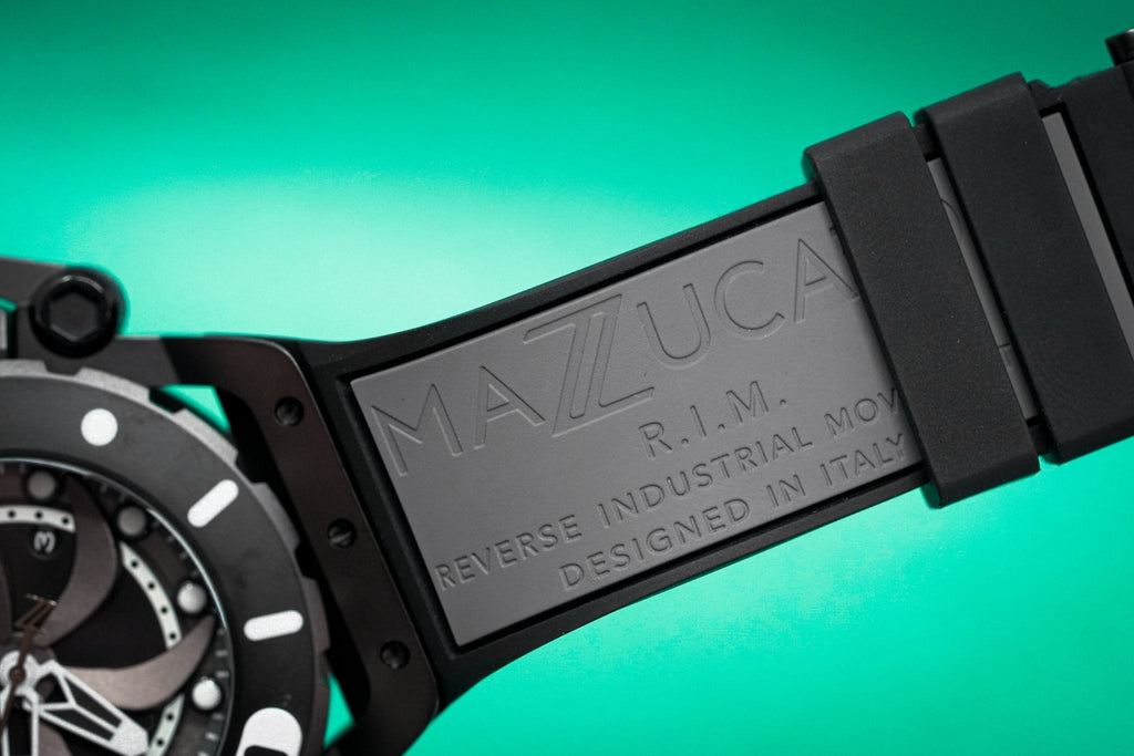 Mazzucato Automatic Reversible Watch Scuba Black