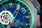 Mazzucato Automatic reversible Watch Scuba Blue Green
