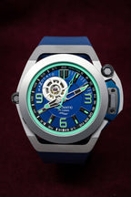 Mazzucato Automatic reversible Watch Scuba Blue Green