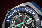 Mazzucato Automatic reversible Watch Scuba Blue Green