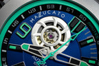 Mazzucato Automatic reversible Watch Scuba Blue Green