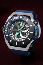 Mazzucato Automatic reversible Watch Scuba Blue Green