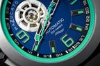 Mazzucato Automatic reversible Watch Scuba Blue Green