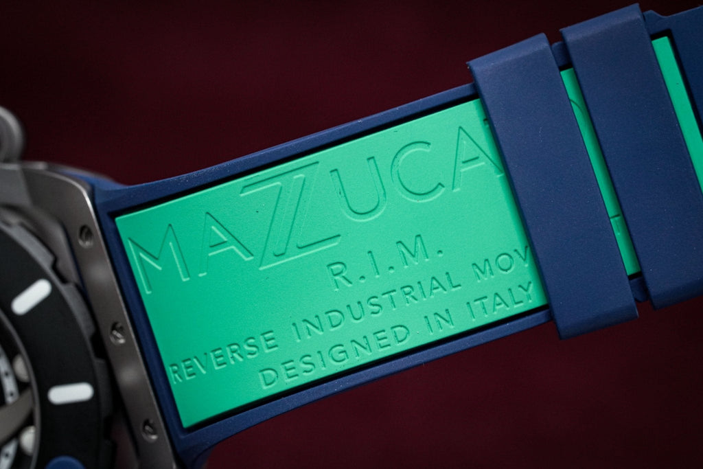 Mazzucato Automatic reversible Watch Scuba Blue Green