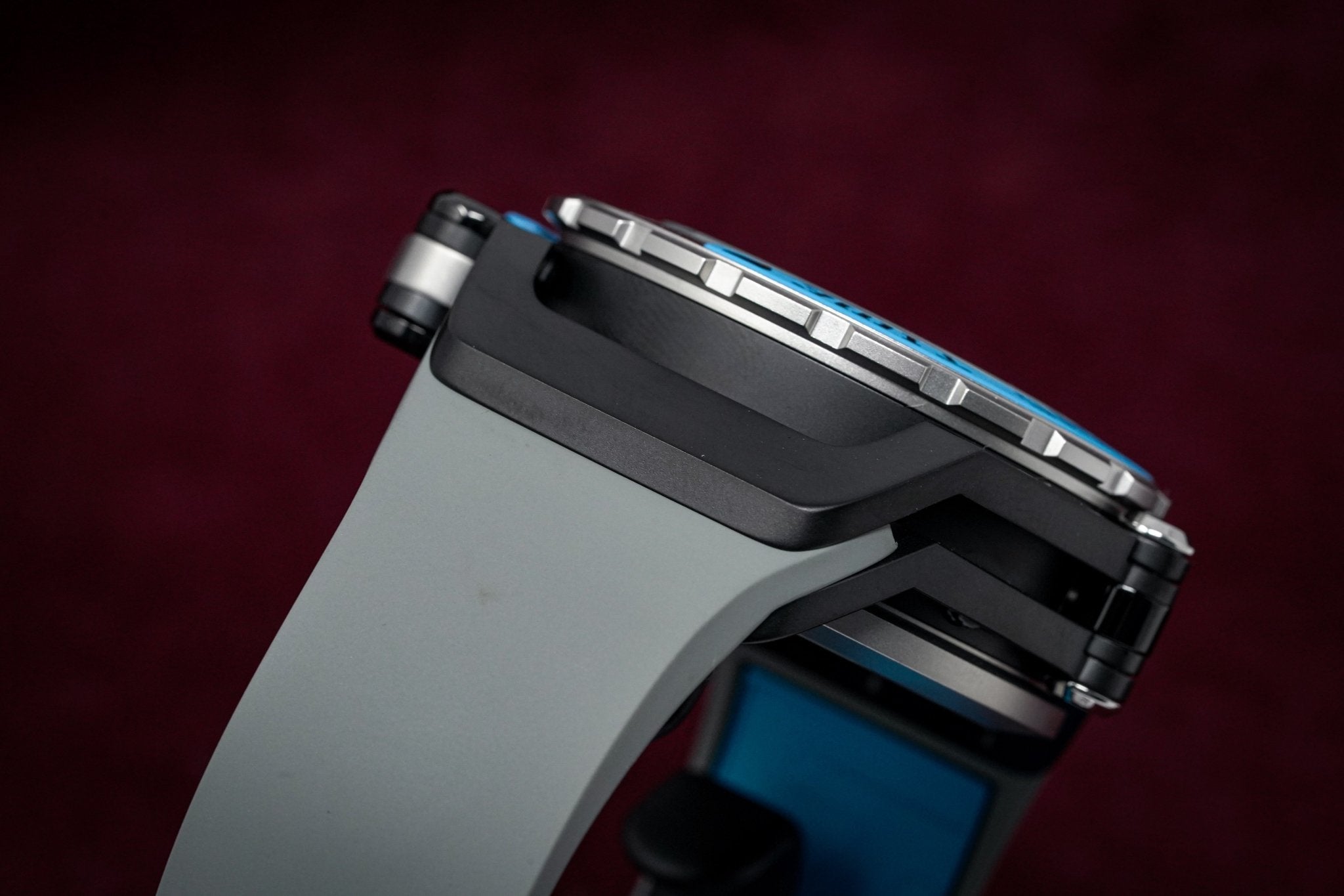 Mazzucato Automatic Reversible Watch Scuba Blue Grey