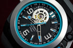 Mazzucato Automatic Reversible Watch Scuba Blue Grey