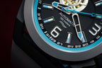 Mazzucato Automatic Reversible Watch Scuba Blue Grey