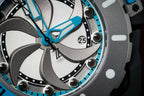 Mazzucato Automatic Reversible Watch Scuba Blue Grey