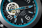 Mazzucato Automatic Reversible Watch Scuba Blue Grey
