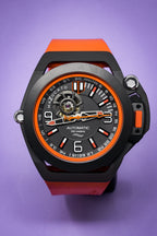 Mazzucato Automatic Reversible Watch Scuba Orange