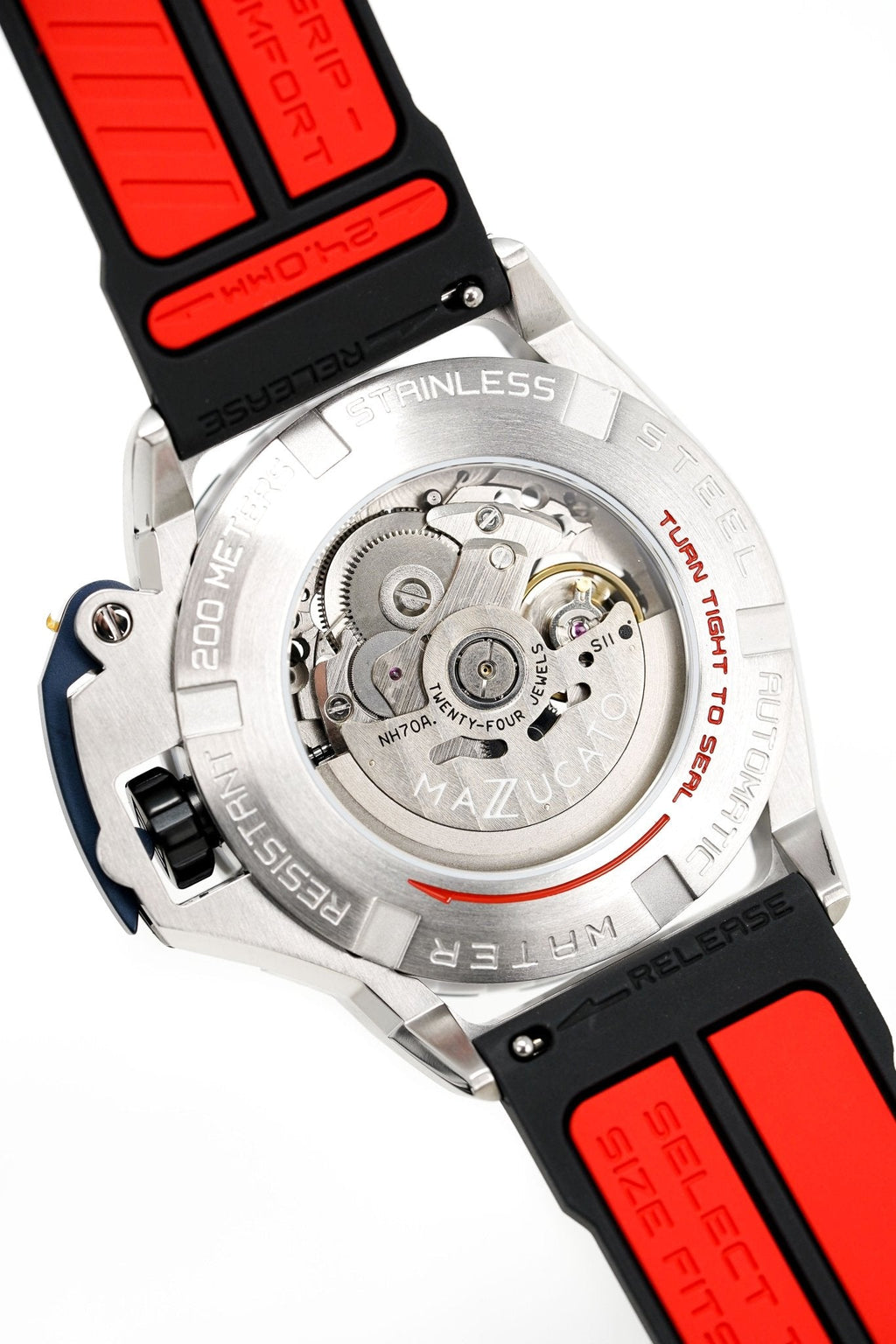 Mazzucato RIM SUB Men's Automatic Watch Black