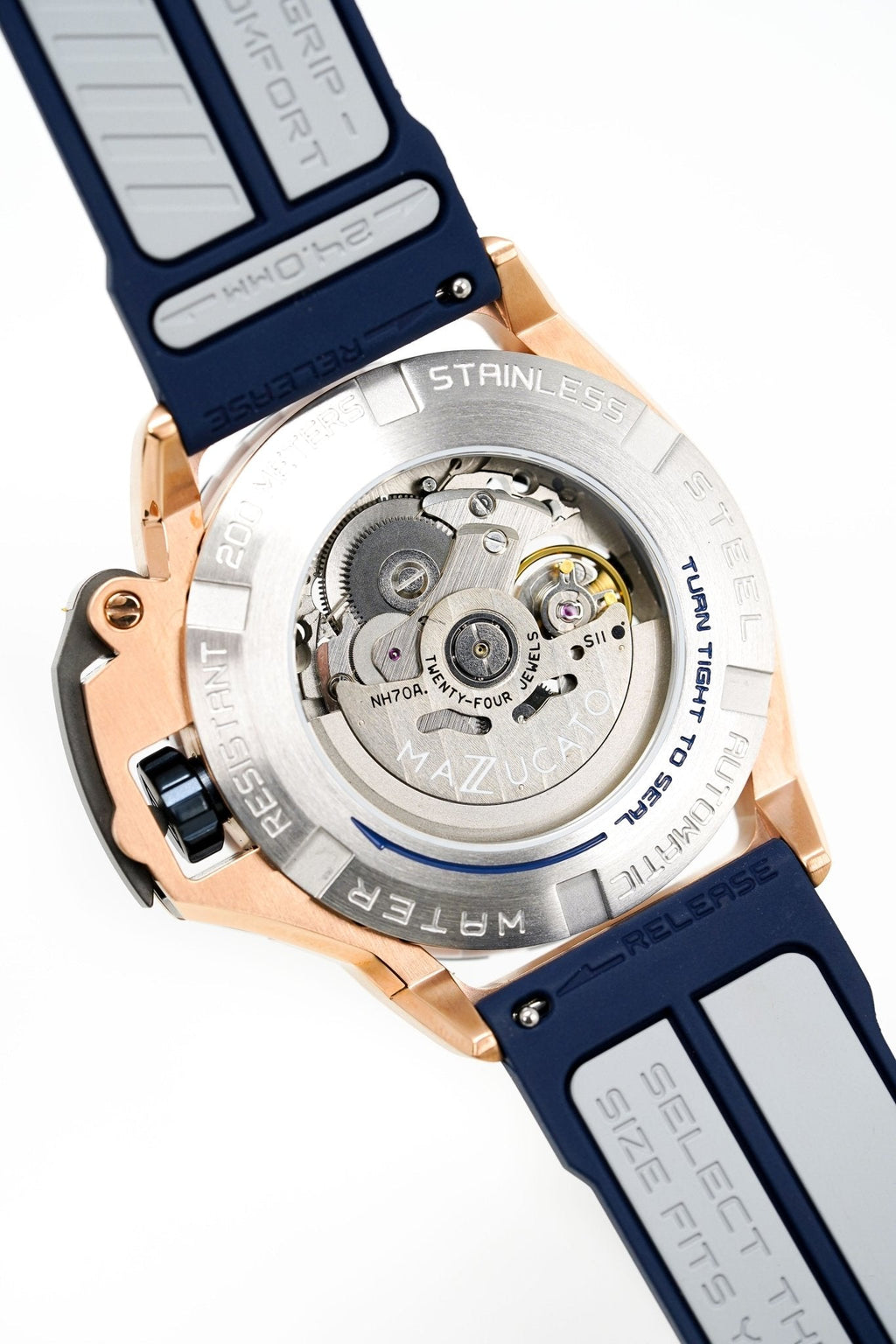 Mazzucato RIM SUB Men's Automatic Watch Blue