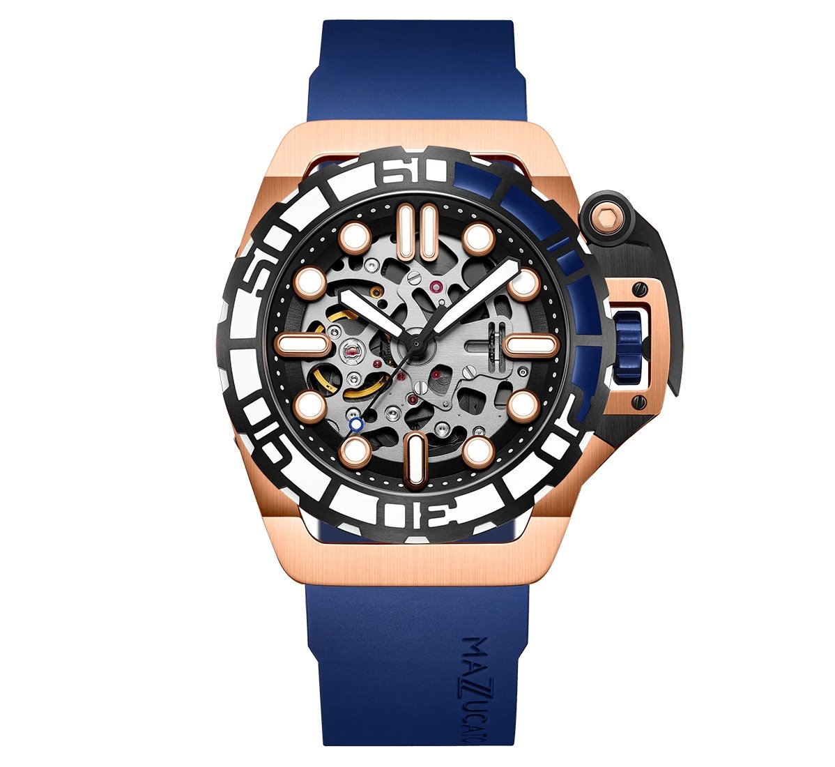 Mazzucato RIM SUB Men's Automatic Watch Blue