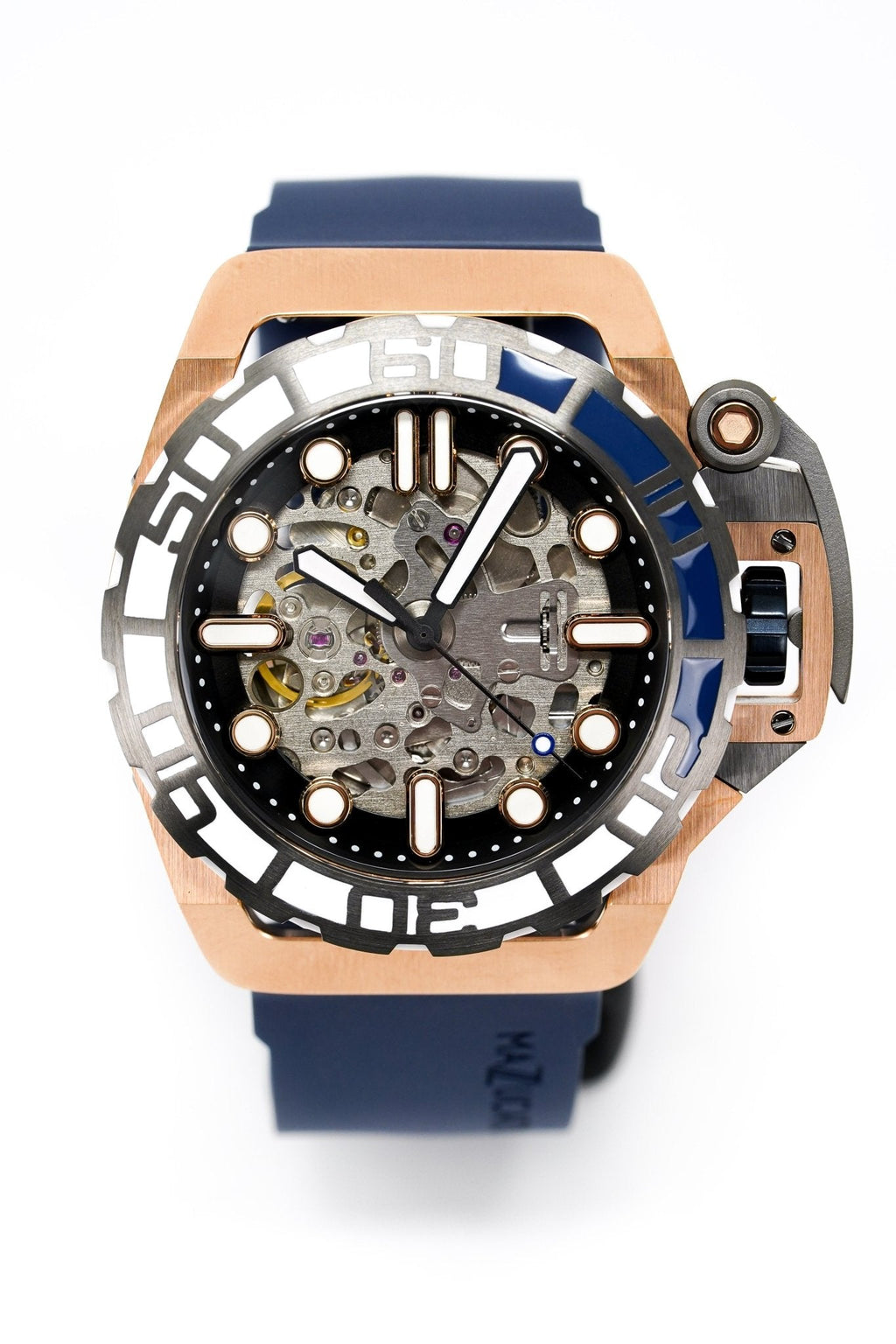 Mazzucato RIM SUB Men's Automatic Watch Blue