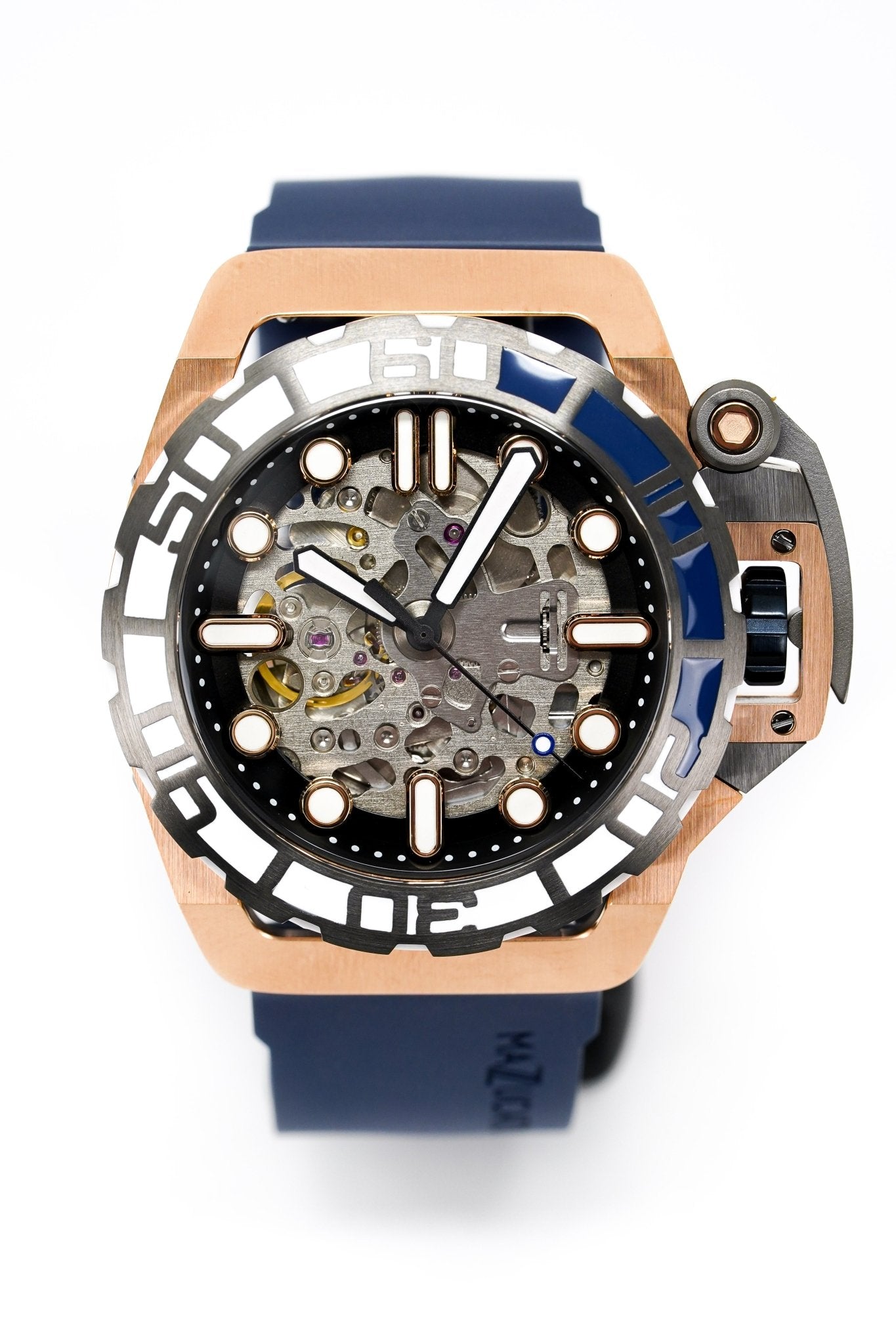 Mazzucato RIM SUB Men's Automatic Watch Blue
