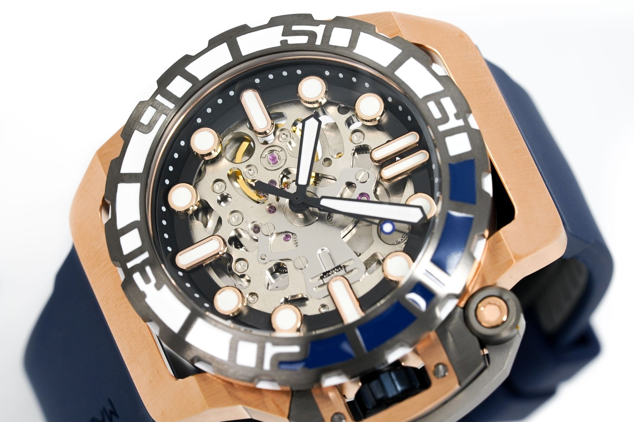 Mazzucato RIM SUB Men's Automatic Watch Blue