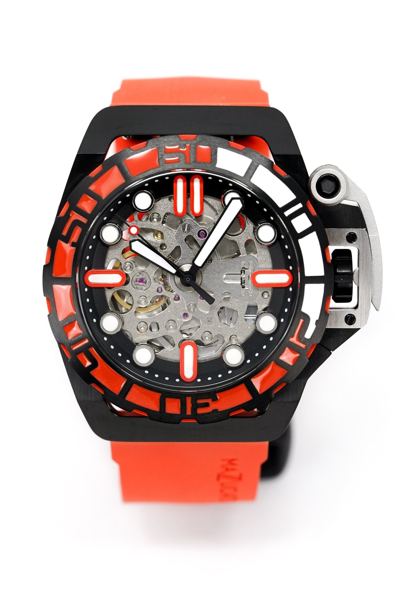 Mazzucato RIM SUB Men's Automatic Watch Orange