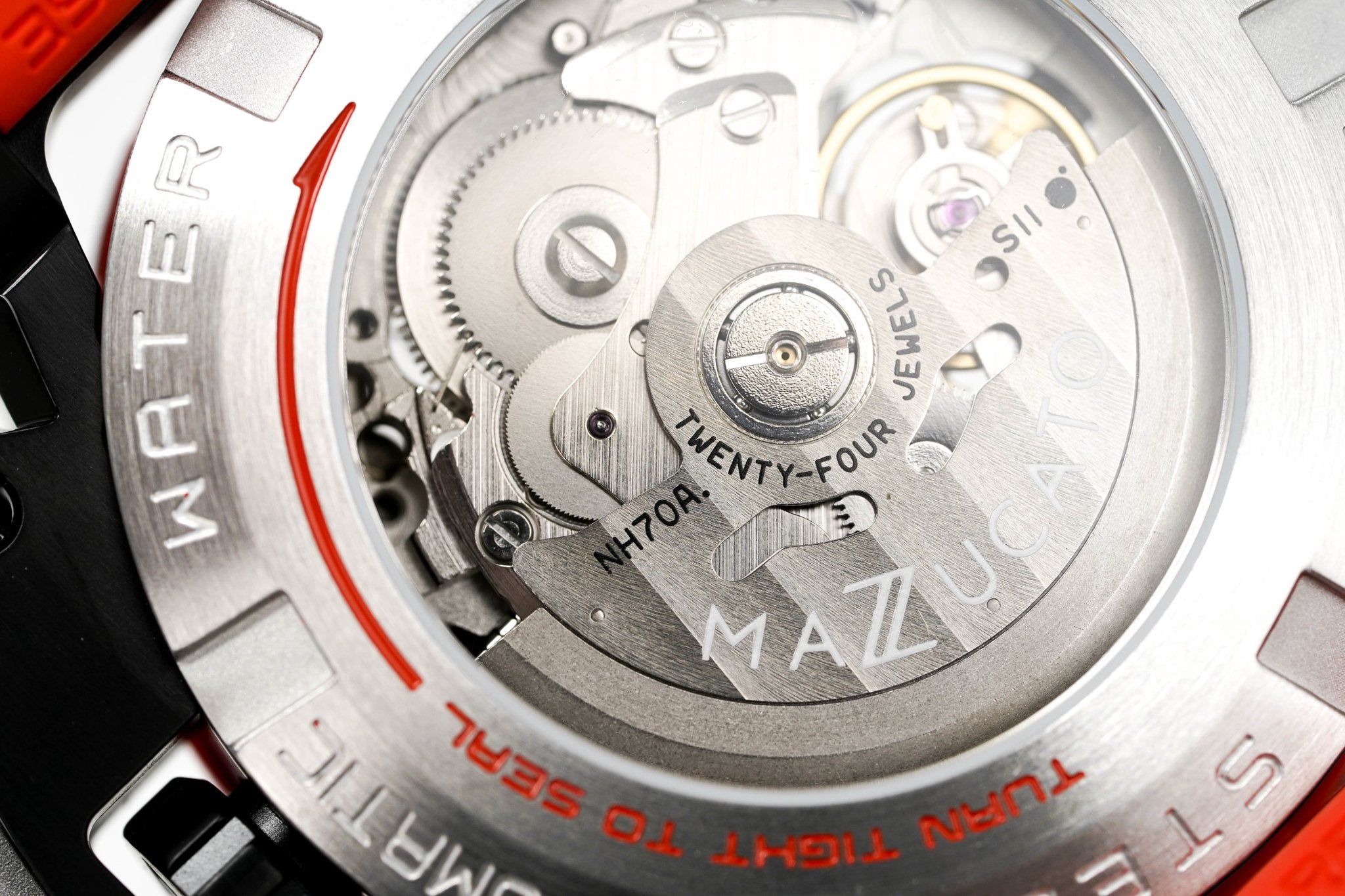 Mazzucato RIM SUB Men's Automatic Watch Orange