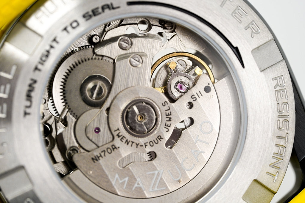 Mazzucato RIM SUB Men's Automatic Watch Yellow