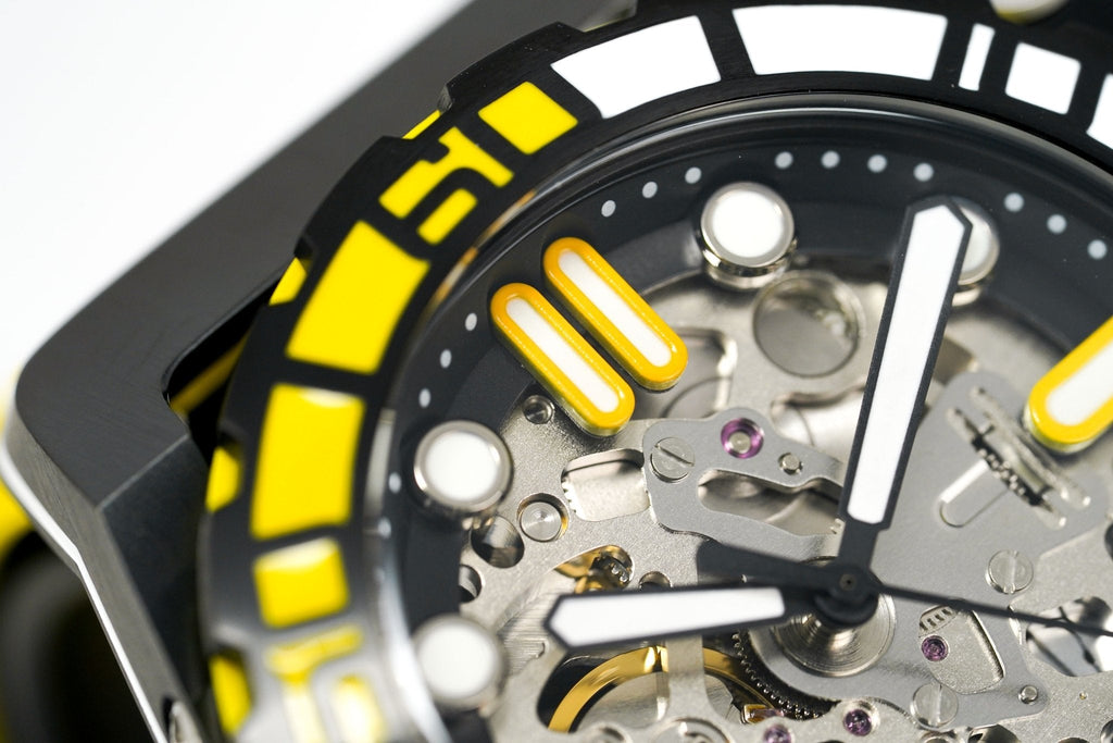 Mazzucato RIM SUB Men's Automatic Watch Yellow