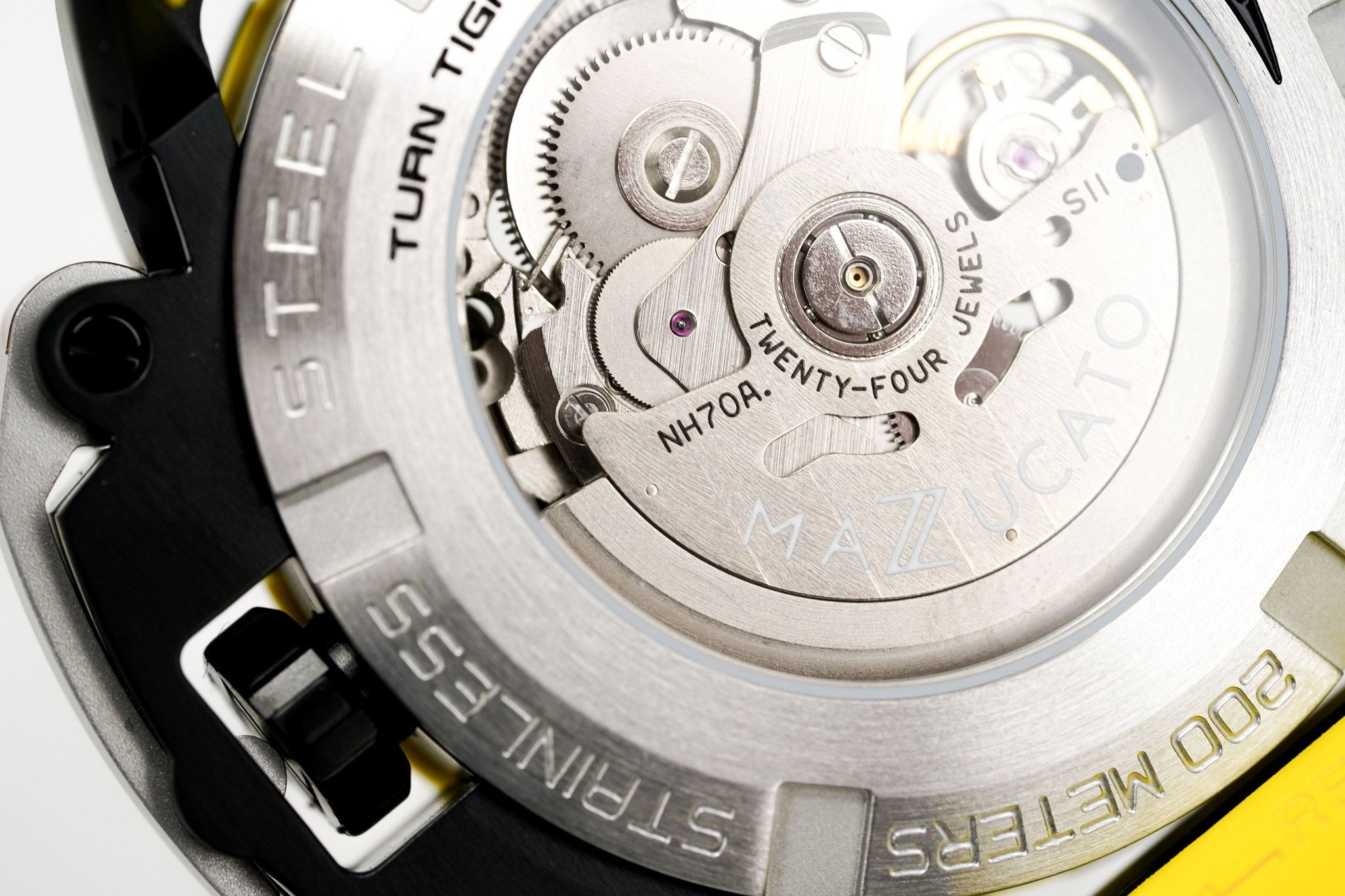 Mazzucato RIM SUB Men's Automatic Watch Yellow