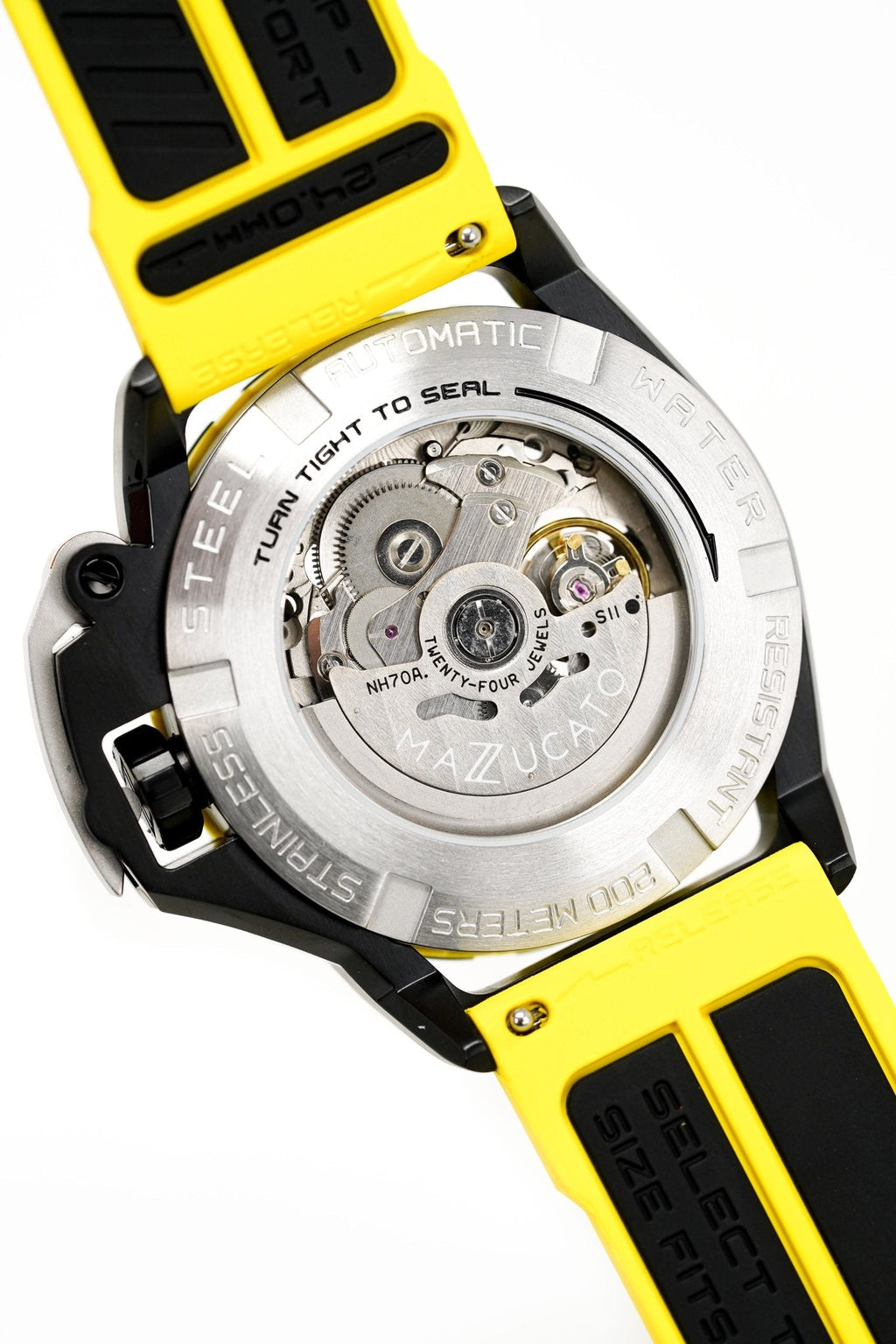 Mazzucato RIM SUB Men's Automatic Watch Yellow