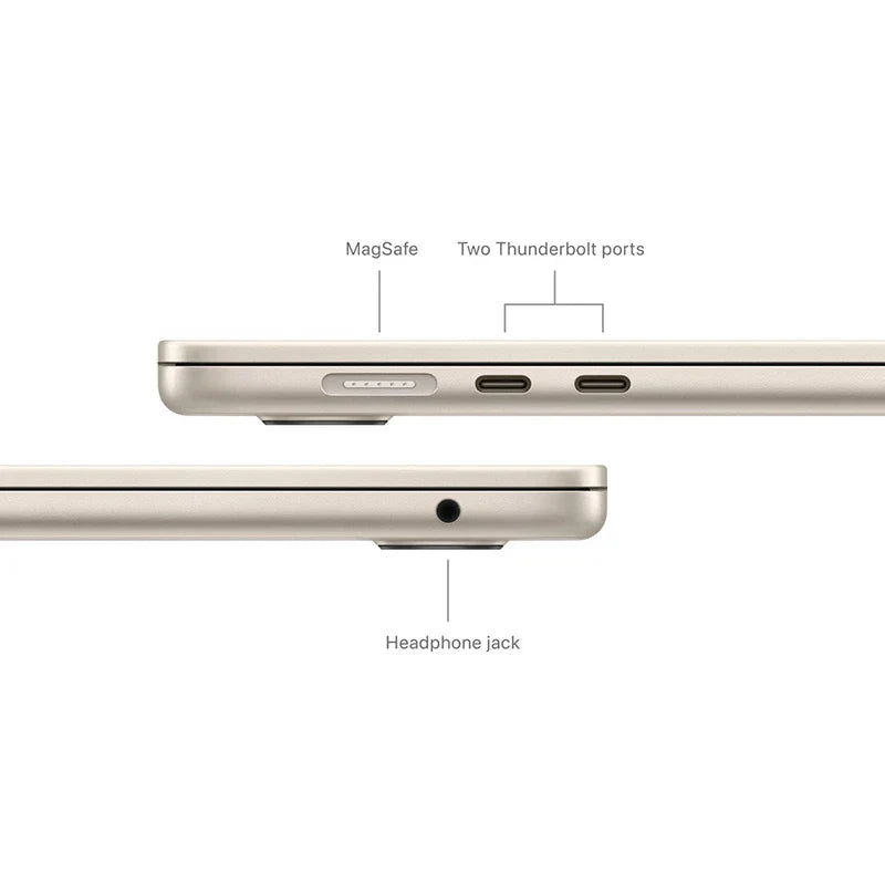 Apple MacBook Air 15" M4 16GB 1TB SSD 10-Core GPU Starlight MDG84LL/A 2025