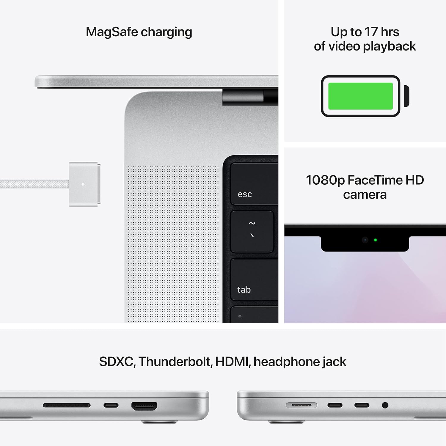 MacBook Pro 14" M1 Max 64GB 1TB Silver