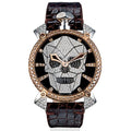 Gaga Milano Men's Black Manuale Bionic Mechanical Watch