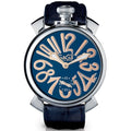 Gaga Milano Men's Black Manuale Mechanical Watch