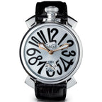 Gaga Milano Men's Black Manuale Mechanical Watch