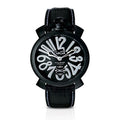 Gaga Milano Men's Black Manuale Mechanical Watch
