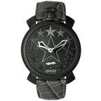 Gaga Milano Men's Black Manuale Mechanical Watch
