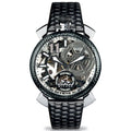 Gaga Milano Men's Black Neymar Mechanical Watch