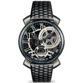 Gaga Milano Men's Black Neymar Mechanical Watch
